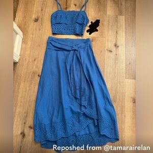 Jason Wu Blue Skirt Set